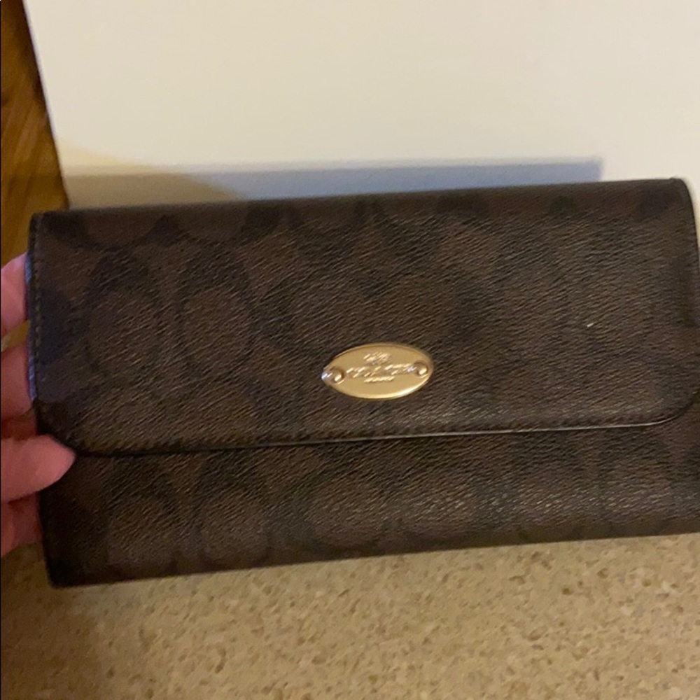 Get both Authentic coach wallets